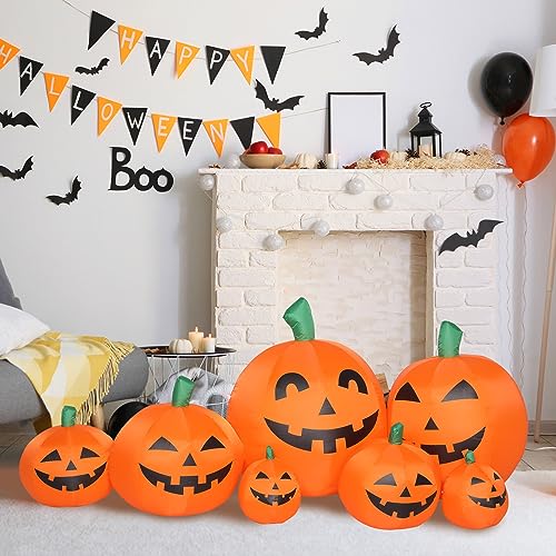 NicBex 7FT Pumpkin Inflatable Halloween Yard Decoration Outdoor Decor