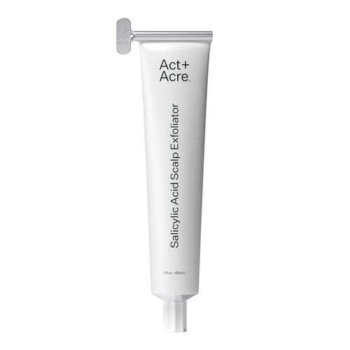 Act+ Acre Cold Processed Salicylic Acid Exfoliator - Balance & Soothe Scalp Build-Up | 2 Fl Oz