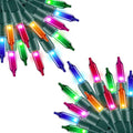 Minetom Multicolor Christmas String Lights 2 Pack, 20 Feet, 100 LEDs