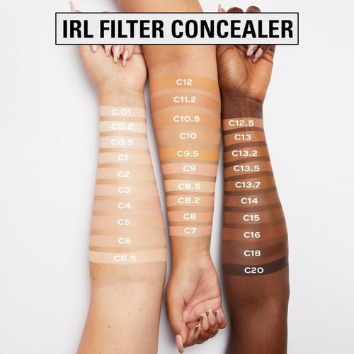 Revolution | IRL Filter Finish Concealer - Full Coverage, Oil-Free & Lightweight, C5, 0.21 oz