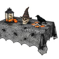 Halloween Black Lace Tablecloth Rectangular 48x63 Inch - Style 2