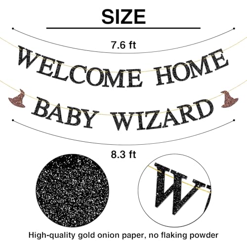 Magical Wizard Baby Shower Banner - Gender Reveal & Party Decor