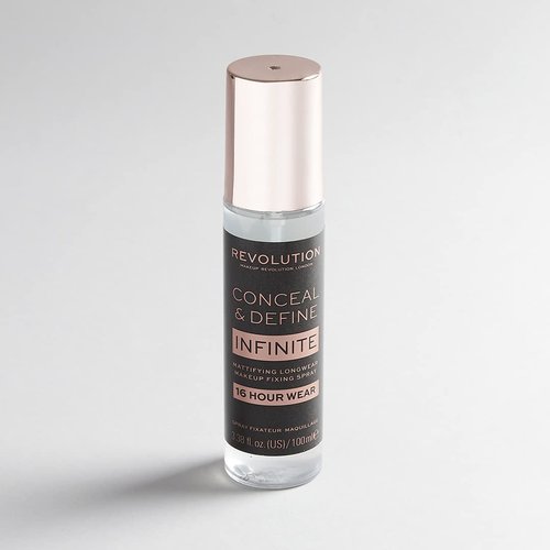 Makeup Revolution Infinite Fixing Spray - Long-Lasting Hold | 100ml Hydrating Formula