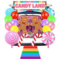 Halloween Candy Land Car SUV Decorations Kit for Trunk or Treat