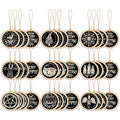 Gothic Christmas Ornaments Set - Dark Holiday Decorations for Creepy Creepmas
