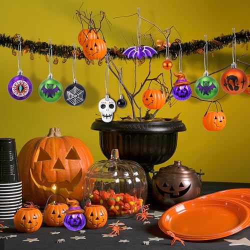 Halloween Ornament Set 30pcs Shatterproof Tree Decorations Indoor - Variation of THIS listing