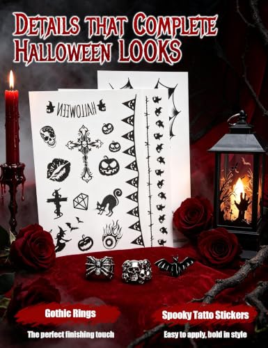 Beetles Halloween Vampiric Feast Gel Nail Polish Kit with Mini UV Light - Dark Red