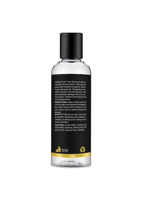 Keralove Hair Oil Drops - Nourishing Leave-In Deep Conditioner for All Hair Types | 4 fl oz
