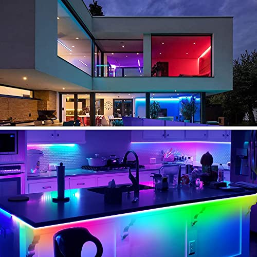 Dream-Color USB Powered LED Strip Light TV Backlight 16.4FT/5M RGB Lights