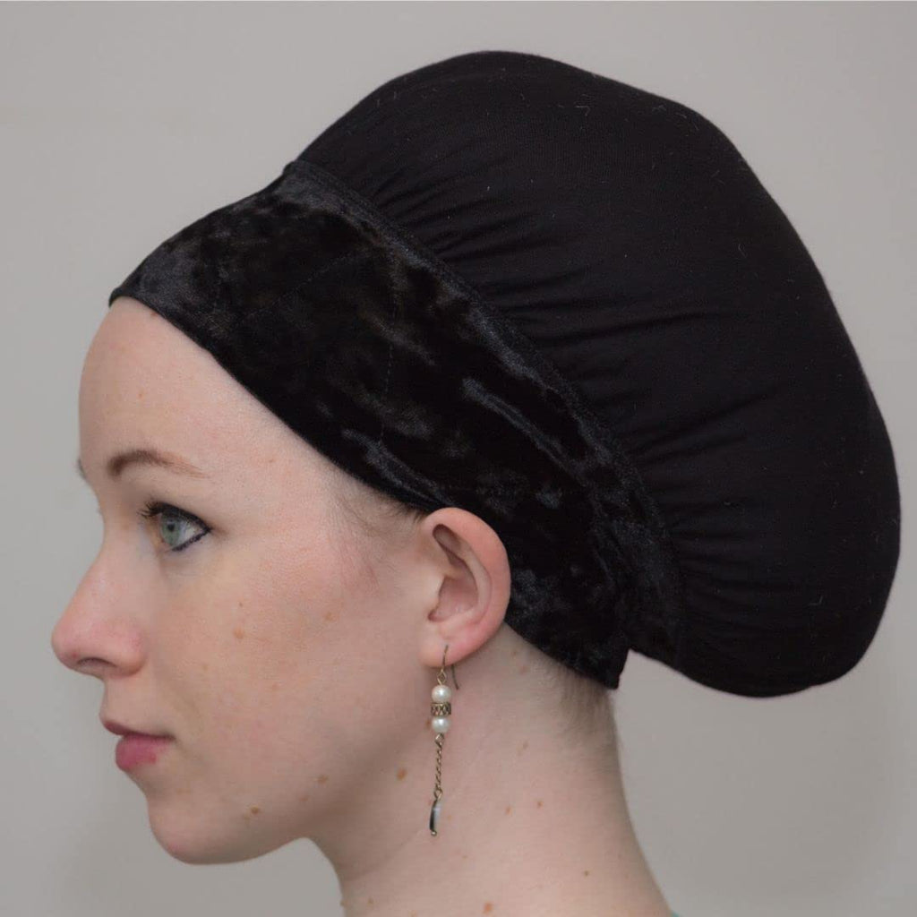 Wrapunzel Headwrap No Slip Volumizer, hair covering under scarves headscarf wrap chemo cap headwear turban hijab Made in USA