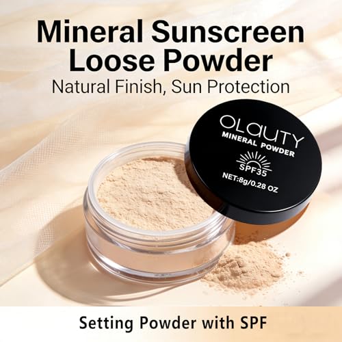 Mineral Loose Powder Foundation SPF 35 - Fair Light - Sun Protection & Matte Finish