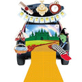 Wizard Halloween Car Decorations Kit for SUV - Trunk or Treat Theme with Backdrop & Accessories - The Wizard Variation