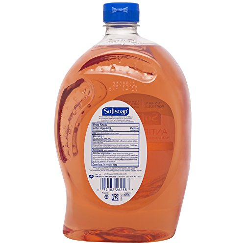 Softsoap Antibacterial Hand Soap Refill - Crisp Clean Scent, 56 Ounce