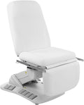 SKINACT Kana Electric Treatment Table - Adjustable Height with Stirrups Included | White