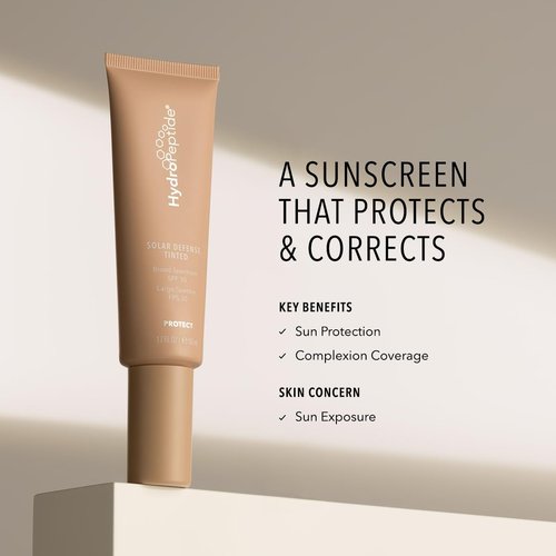 HydroPeptide Tinted Moisturizer with Sunscreen - SPF 30 Antioxidant Face Cream, 1.7 Ounce