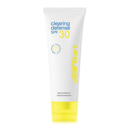Dermalogica Clear Start Clearing Defense SPF 30 Sunscreen | Lightweight Moisturizer for Acne-Prone Skin (2 Fl Oz) - Mattifying with Vitamin C