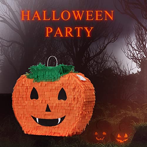 Halloween Pumpkin Pinata for Kids Party Decorations - 17x13x3.7 Inches - Pumpkin Variation