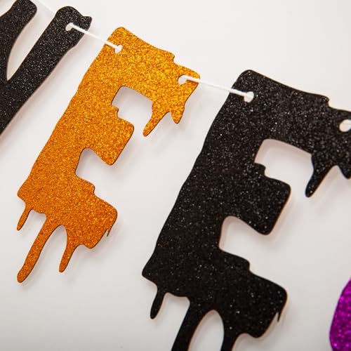 Summerween Banner - Halloween Summer Party Decorations for Spooky Celebrations