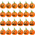 Halloween Pumpkin Candle Set - Cute Ghost Face Tealights, 24 Pieces - Pumpkin Variation