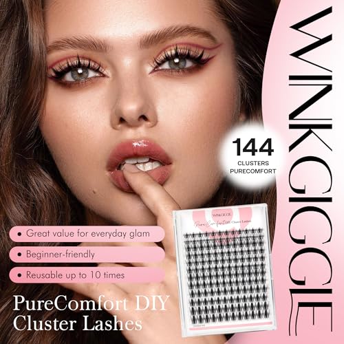 False Eyelash Clusters - Wispy Spiky Natural Volume Lashes 144PCS F03