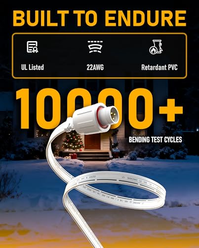Wire Connector for Eufy E22 Outdoor Lights - Male & Female Set - Waterproof, All-Weather