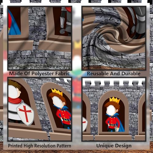 Medieval Castle Entrance Armor Knight Banner for Halloween & Party Decor