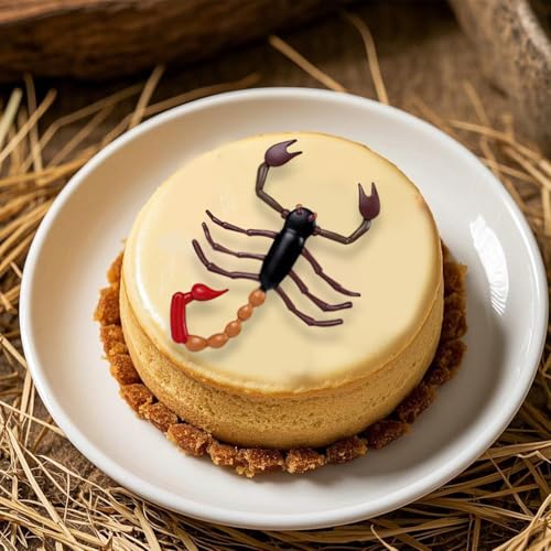 Purple Insect Fondant Molds - Bug Cake Decoration Silicone Set for Halloween