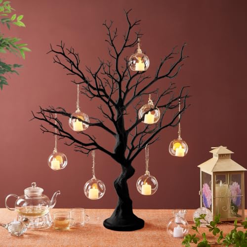 Black 33 Inch Halloween Tree Centerpiece - Reusable Spring & Party Decor