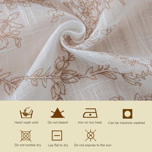 Champagne Lace Tablecloth 47x47 Inches with Ruffles - Modern Retro Boho Style