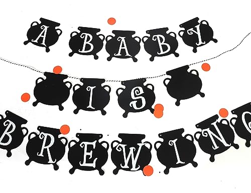 Halloween Baby Shower Banner