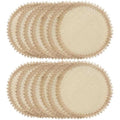 FunWheat Jute Lace Round Braided Placemats Set of 12 - 15 Inch Farmhouse Table Mats