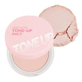 I'M MEME Compact - Tone-Up Pact | Korean Pressed Setting Powder for Translucent Finish, 0.35 Oz
