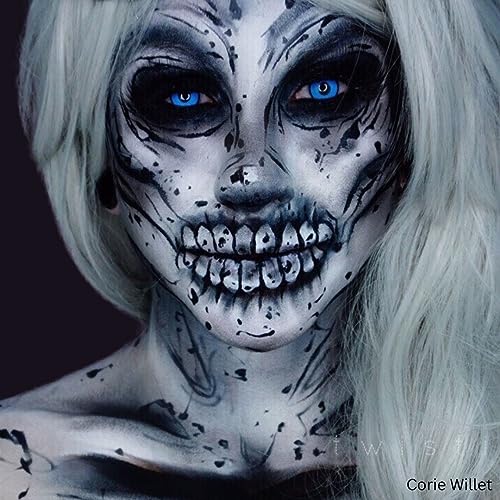 Liquid Body & Face Paint - Black - 4.5 Fl Oz - Professional Grade, Smudge-Proof & UV Reactive