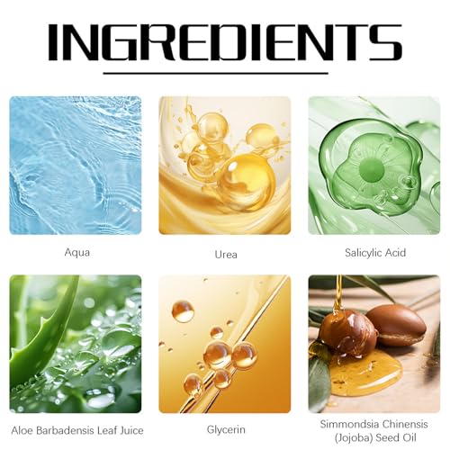 60% Urea Foot Cream Stick for Cracked Heels & Dry Skin - Moisturizing Balm