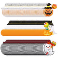 Halloween Lollipop Paper Cards Set - Ghost & Pumpkin Candy Holders for Party Decorations
