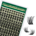 KEYYOU Thick Volume Lash Clusters Kit PC03-D-10-18MIX for Natural & Glam Looks