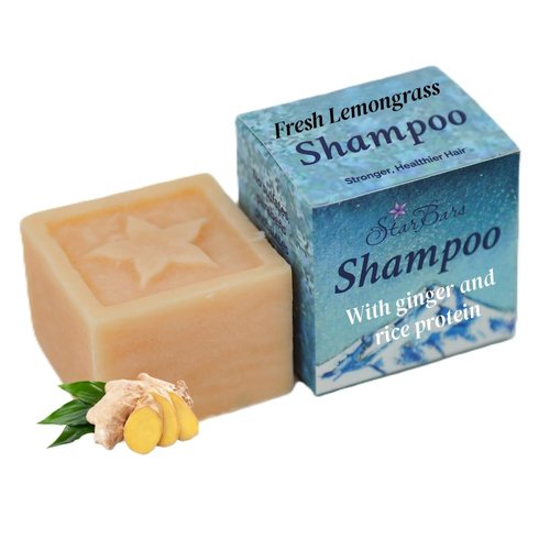 Skiennix Shampoo Bar - Lemongrass Verbena Fragrance, Salon Quality Solid Shampoo with Argan Oil - Sulfate Free, Vegan, Eco-Friendly