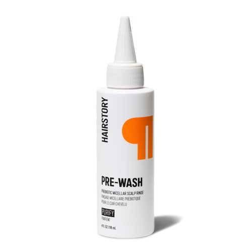 Hairstory Pre-Wash - Prebiotic Micellar Scalp Rinse for Deep Clean & Oil Removal | 4 Fl Oz