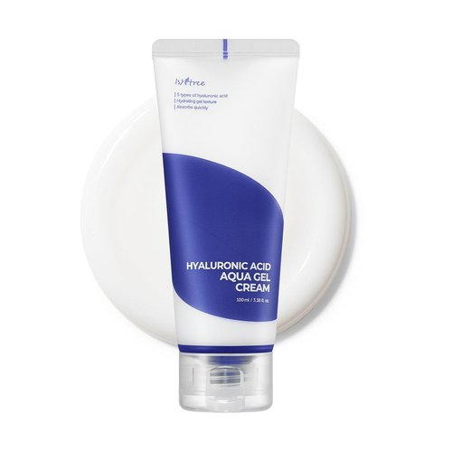 IsNtree Hyaluronic Acid Aqua Gel Cream - Lightweight Moisturizer for Oily to Combination Skin | 100ml