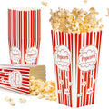 Popcorn Boxes 23 Pack - 46oz Disposable Square Buckets for Movie Night & Parties