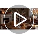 Copper Mini Ornament Set - 30 Pieces 1.18 Inch Fall Thanksgiving Tree Decor - Copper / 1.18 Inch