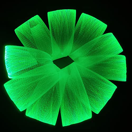 LED Fiber Optic Mesh Light Kit for Party Halloween Christmas Ceiling Trees - 6 Meters + Remote