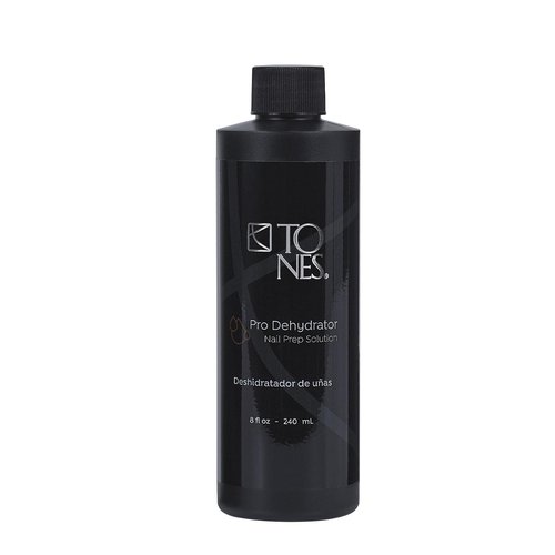 Tones Nail Dehydrator - Professional Grade Prep for Acrylic Powder, Tips, and Gel Polish - Salon Quality, 7-Free and Fast Drying - Made in USA (8 fl Oz / 236 mL)