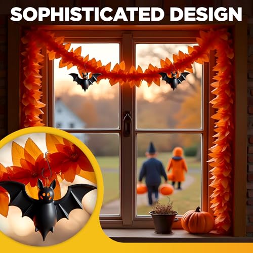 Leafeon Black Christmas Ornament Hooks 120 Pack - S-Shaped Tree Hangers