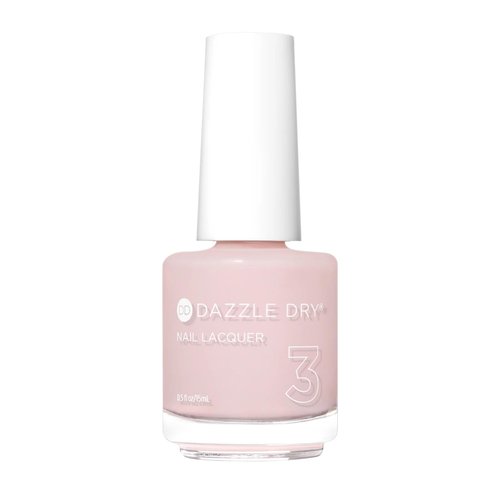 Dazzle Dry Nail Lacquer (Step 3) - Mind Your Mani - A pale, barely there nude with pink undertones. Sheer cream. (0.5 fl oz)