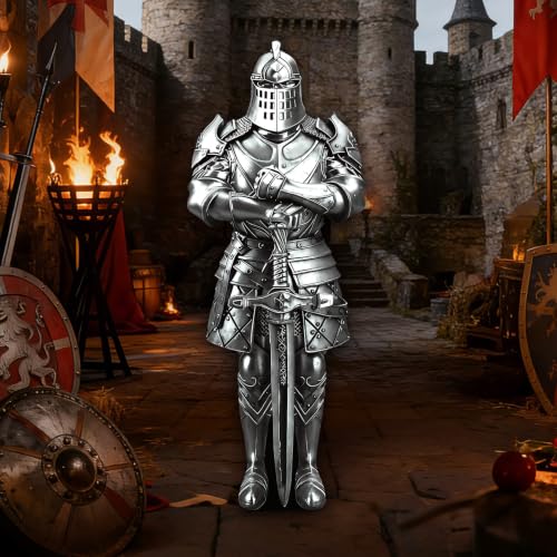 Life Size Medieval Knight Cardboard Cutout - 5.9 Ft Plastic Decor - Variation of THIS listing
