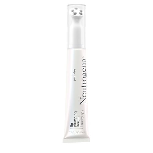 Neutrogena Healthy Lips Plumping Serum - Nourishing Lip Enhancer with Peptides | 0.5 fl. oz.