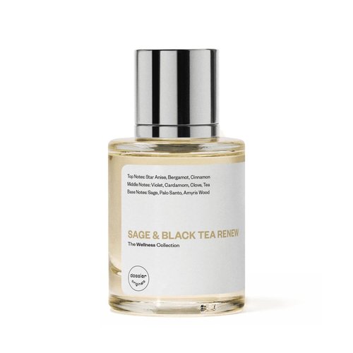 Dossier Original Eau de Parfum - Sage & Black Tea Renewal - Unisex | Award-Winning 50 ML Fragrance