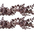 Artificial Plum Garland 6Ft - Fall Decorative Vines for Mantel and Centerpieces - Pack of 2
