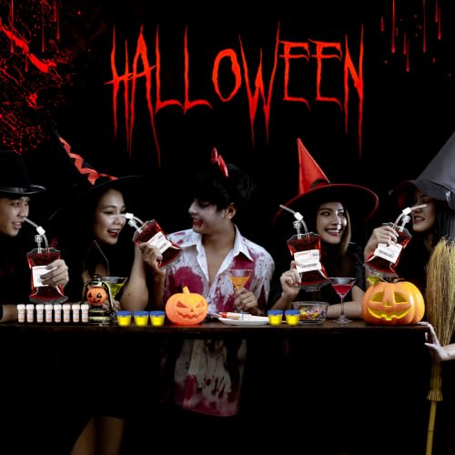 Halloween Blood Bags Party Supplies Nurse Decoration Set - Variation of 6